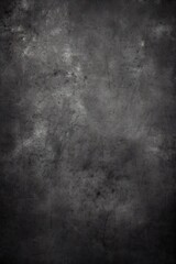 Aufkleber - Generative AI : Abstract decorative textured dark black background with beautiful gray spots strokes and stains Texture of wall with decorative plaster on plywood copy space