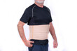 man wearing cervical spine protection brace brace herniated disc medicine physiotherapy