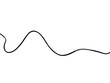 © Parichart - Black wire cable of usb and adapter isolated on white background.Electronic Connector.Selection focus.