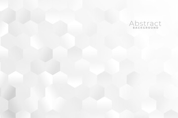 Wall Mural - geometric style abstract white background for presentation