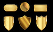 Logo, golden emblem and award