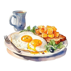 Wall Mural - breakfast