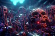 © AberrantRealities - Dark Magic Realism 3D Render Background