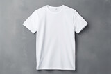 Fototapeta Lawenda -  White t-shirt with copy space