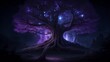 © Mayura Mihisara - magical ancient tree with dark background