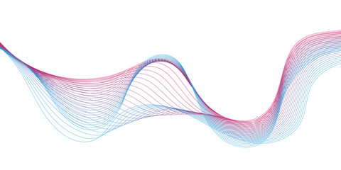 Futuristic Abstract flowing wave lines. Design element for technology, science, modern concept.vector eps 10