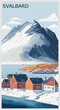 Svalbard poster design concept