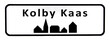 City sign of Kolby Kaas - Kolby Kaas Byskilt