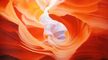 Oil Painting On Canvas, Antelope Canyon In The Navajo Reservation Near Page, Arizona USA (ai Generated)