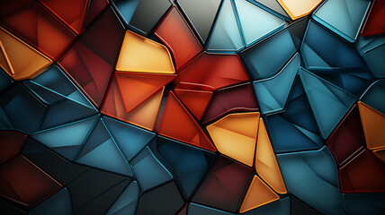 Wall Mural - rendering. abstract background.generative ai