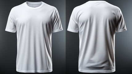 Canvas Print - blank t - shirt template.generative ai