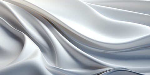 a white fabric with a wavy pattern