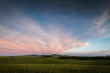 Sticker - Interesting Clouds over the Palouse