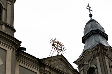 Wall Mural - Franciscan monastery. Sumuleu Ciuc, Romania.