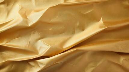 Leinwandbilder - Generative AI : Clean Dusty Blue and Antique Gold paper, wrinkled, abstract background.