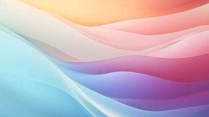 Wall Mural - Generative AI : Blurred bright colors mesh background. Colorful rainbow gradient. Smooth blend banner template. Easy editable soft colored vector illustration