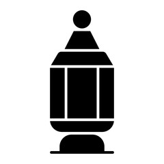 Sticker - islamic lamp icon