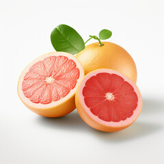 Canvas Print - Red Hearted Grapefruit