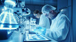 © KA - Inside the Lab: A Pharmaceutical Team at Work on Medicine Production