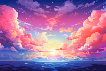 Canvas Print - Sky wallpaper