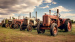 © Volodymyr - old rusty tractor in field agriculture vintage wallpaper