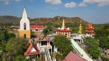 Wat Khao Lan Thom Thai Buddhist Temple Hua Hin Thailand