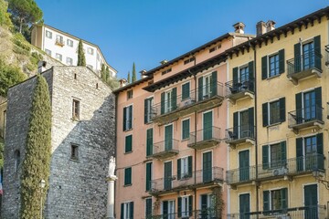 Poster - Bellagio village, Como lake in Italy
