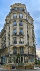 Canvas Print - Paris, ancient building, with a bakery