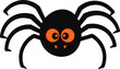spider spooky halloween vector