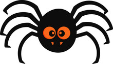 Spider Spooky Halloween Vector