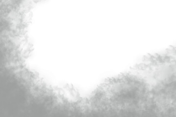 Wall Mural - smoke effect png. abstract misty smoke or fog isolated on transparent background.