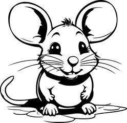 Sticker - Cute Mouse