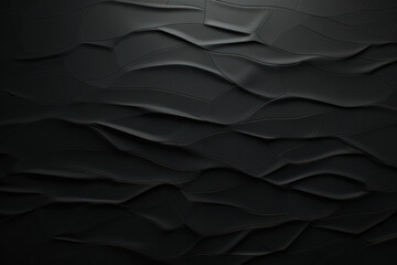 background, texture, black stone textured wall. ai generative.