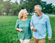 © Lumos sp - woman man mature couple happy together active bonding park outdoor middle aged talking leisure park fun smiling love old middle mid aged nature wife walking