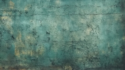  Vintage Green Concrete Wall: Textured Background with Tonal Paint