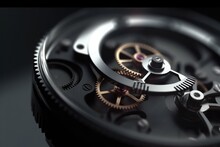 Watch Gears Concept, AI Generated Image