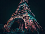 Fototapeta Paryż - Europes Iconic Landmarks: A Generative AI Image Collection