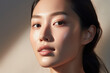 © Elaine - Portrait of beauty asian woman with perfect healthy glow skin facial