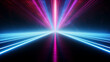 © yasusu - AI art Gradients　lines of light neon colors　光の線