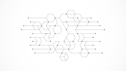Creative idea of modern design with abstract geometric background. Minimalistic vector texture with polygonal pattern