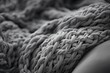 backgrand knitted blanket 