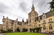 The Front Quadrangle at Balliol College in Oxford, Oxfordshire, England, UK