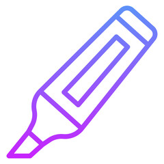 Sticker - Highlighter Icon