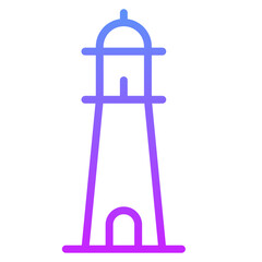 Wall Mural - Lighthouse Icon