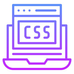 Sticker - CSS Code Icon