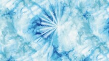 Generative AI : Striped Pattern. Beautiful Watercolor Dirty Painting. Tie Dye Striped Pattern. Cool Pale Turquoise And Cool Indigo Colors Print. Trendy Fashion Effect. Vibrant Abstract Kaleidoscope. H