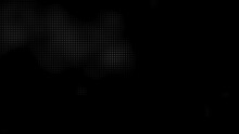 Animated Abstract Technology Dark Background Random Dots And Grid 4K.