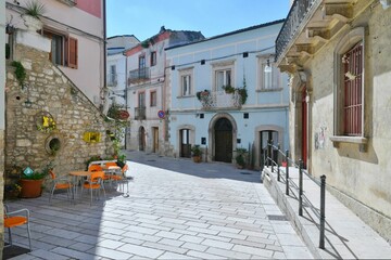 Poster - The Molise village of Larino, Italy.