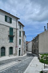 Sticker - The Molise village of Capracotta, Italy.