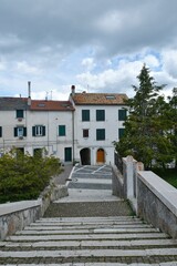 Sticker - The Molise village of Capracotta, Italy.